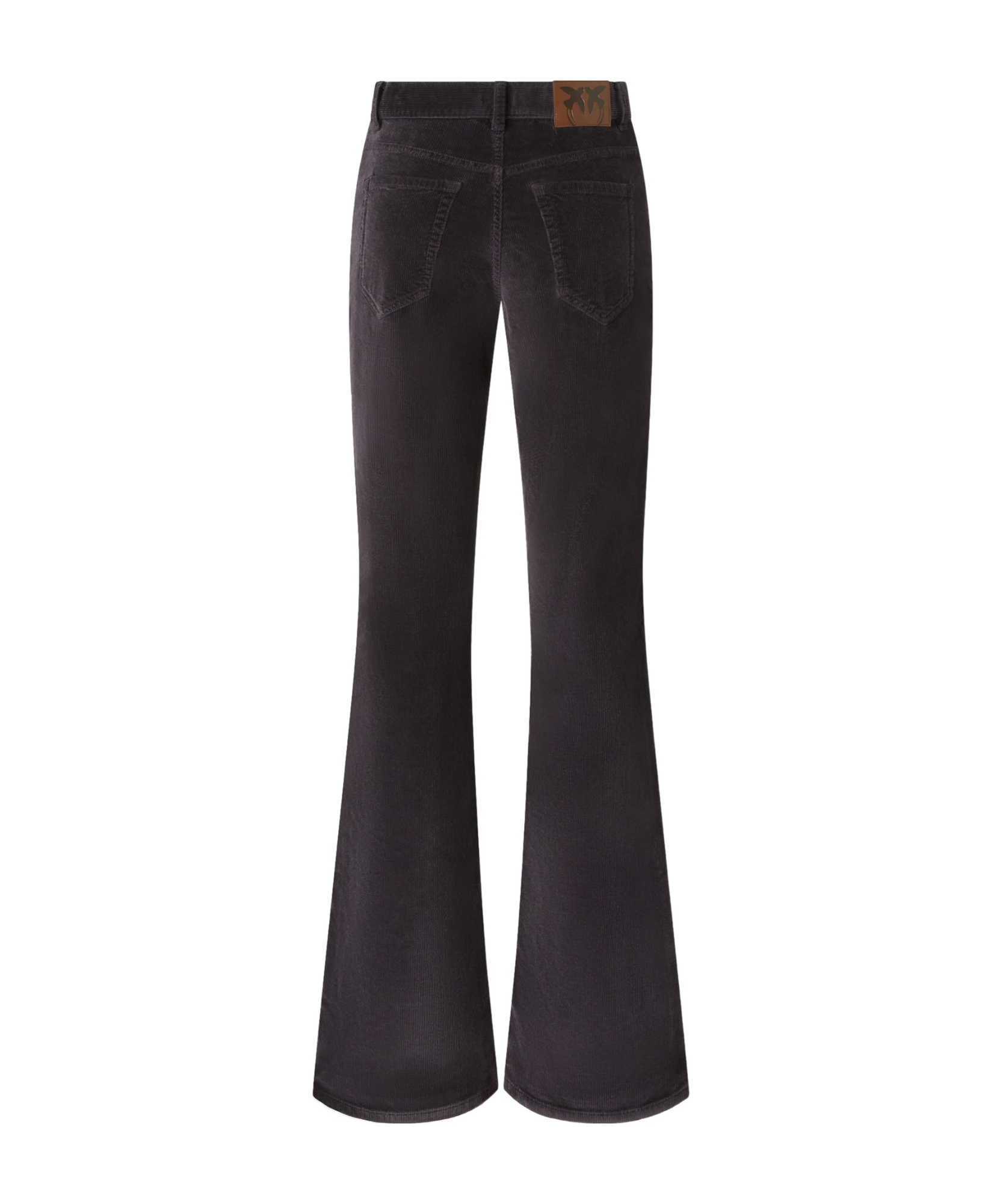 Pinko Belt Loop Casual Pants In Black