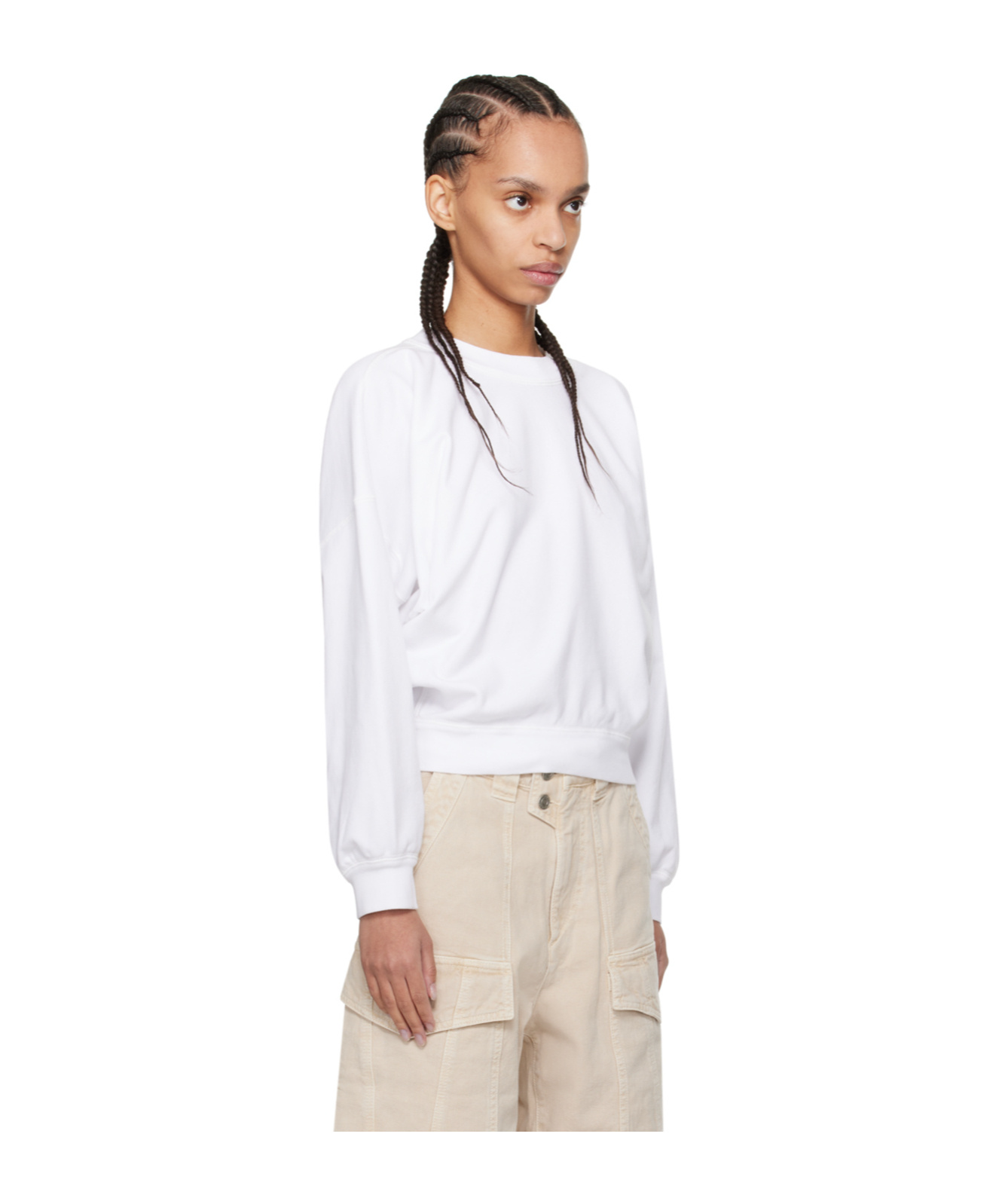 ISABEL MARANT ÉTOILE SHEILA ORGANIC COTTON SWEATSHIRT