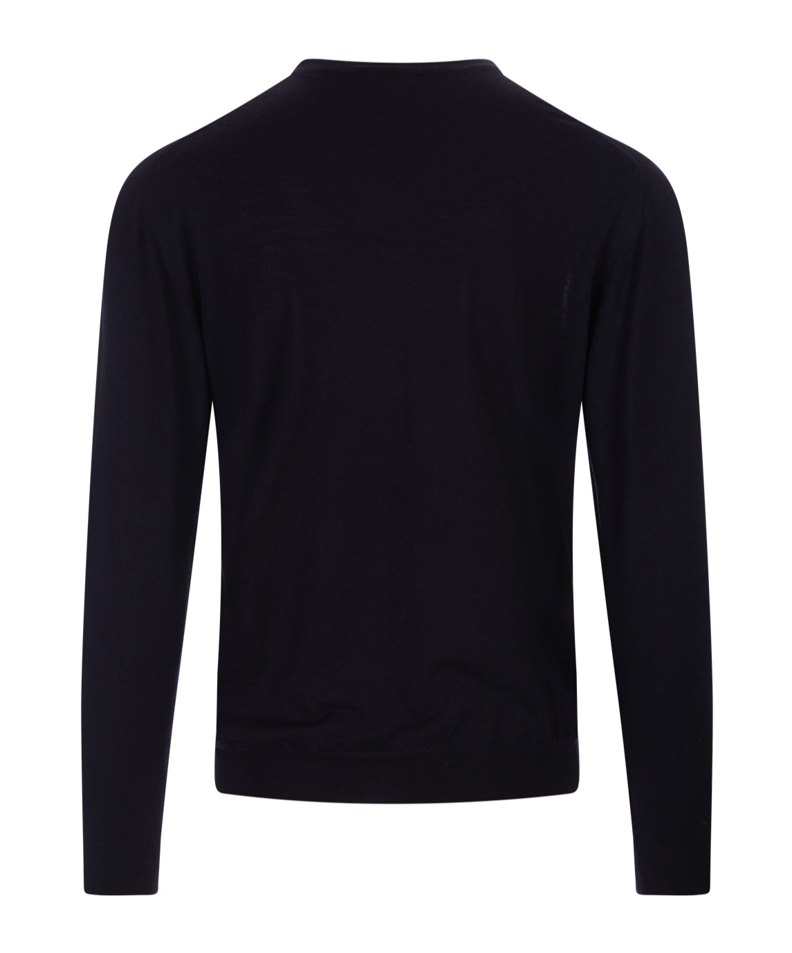 Fedeli Long-sleeved Sweater In Black