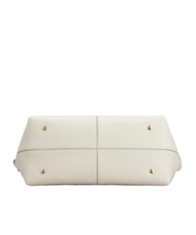 Tod's Double-handle Handbag In White