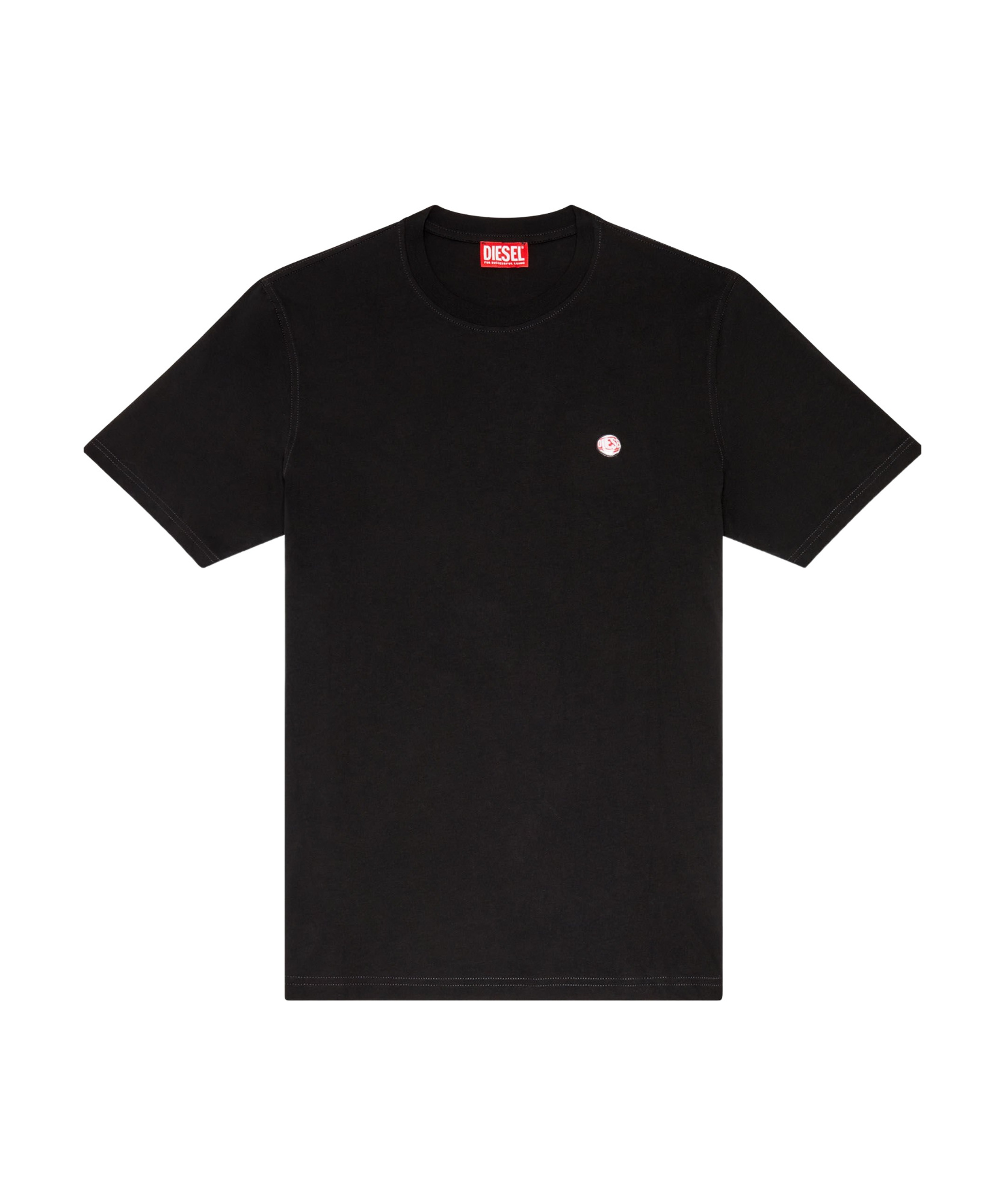 Shop Diesel Short-sleeved T-shirt In Black
