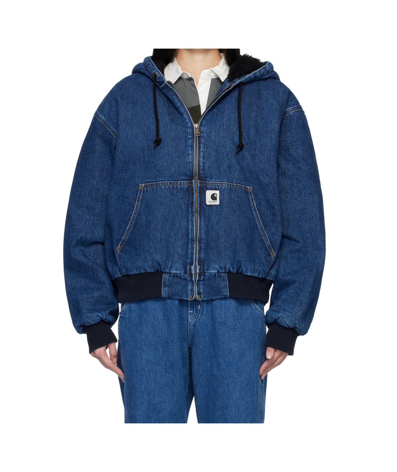 Carhartt Og Active Jacket In Blue