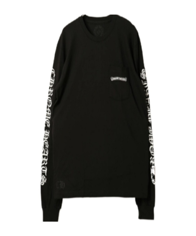 Chrome Hearts Long-sleeved T-shirt In Black