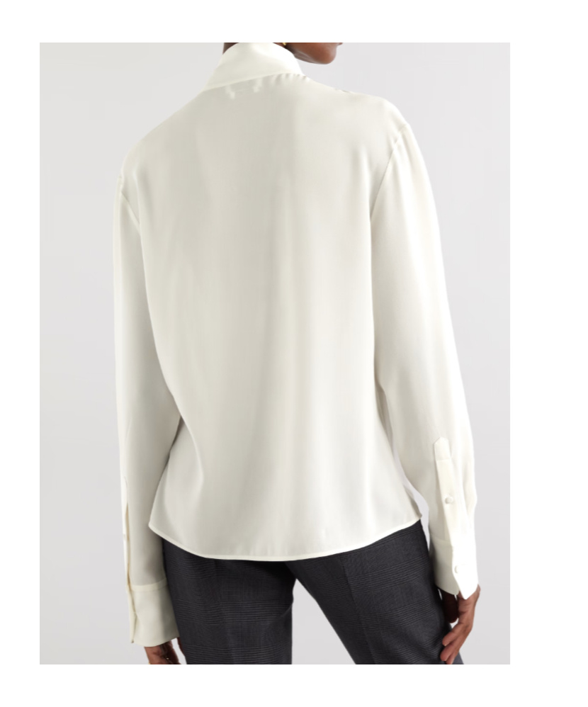 Alexander Mcqueen Long-sleeved Shirt In White