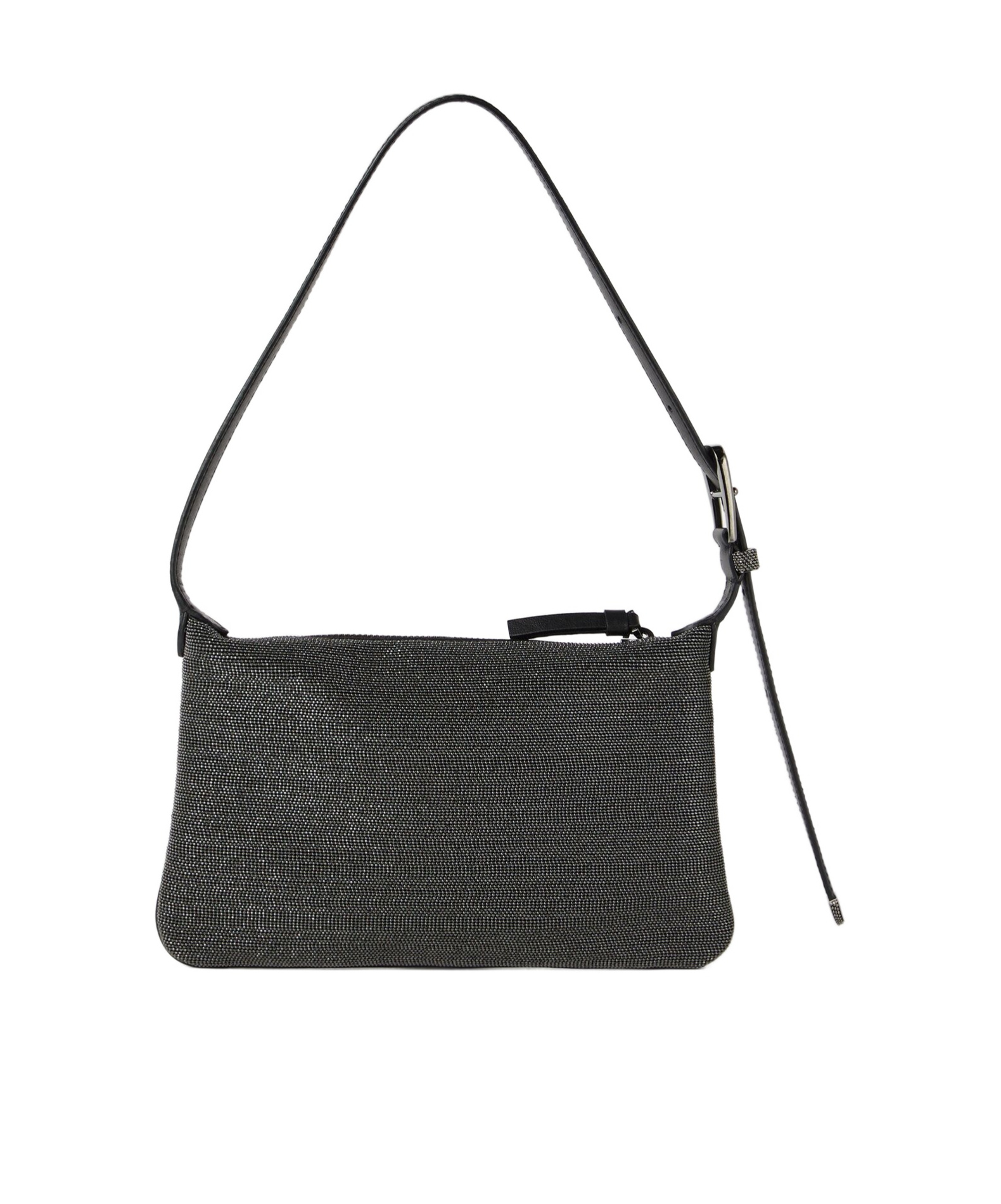 BRUNELLO CUCINELLI STUDDED SHOULDER BAG