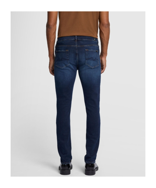 7 FOR ALL MANKIND MID-WAIST DENIM PANTS