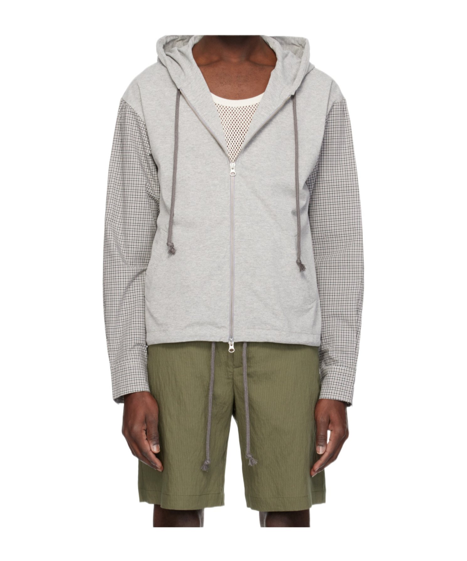 Gimaguas Hooded Sweater In Gray