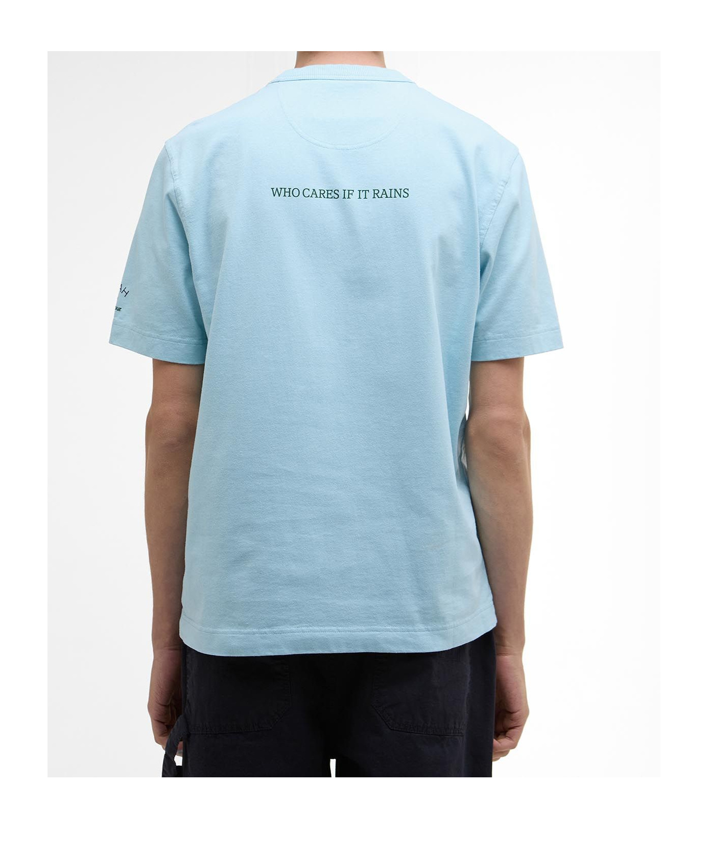 Shop Barbour X Noah Archive T-shirt In Blue