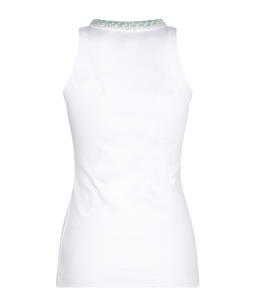 Fabiana Filippi Round-neck Vest In White