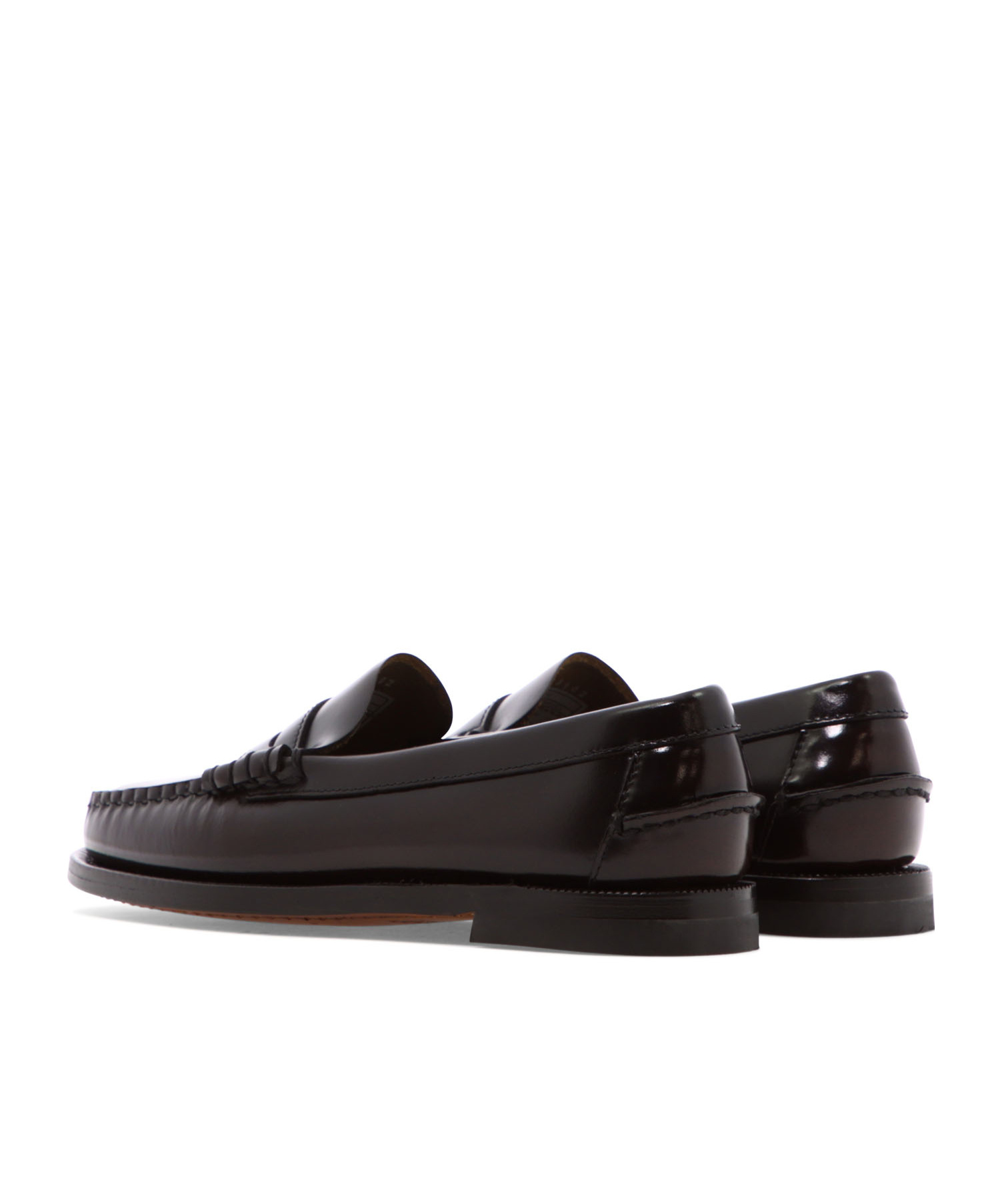 Shop Sebago 'classic Dan' Loafers In Black