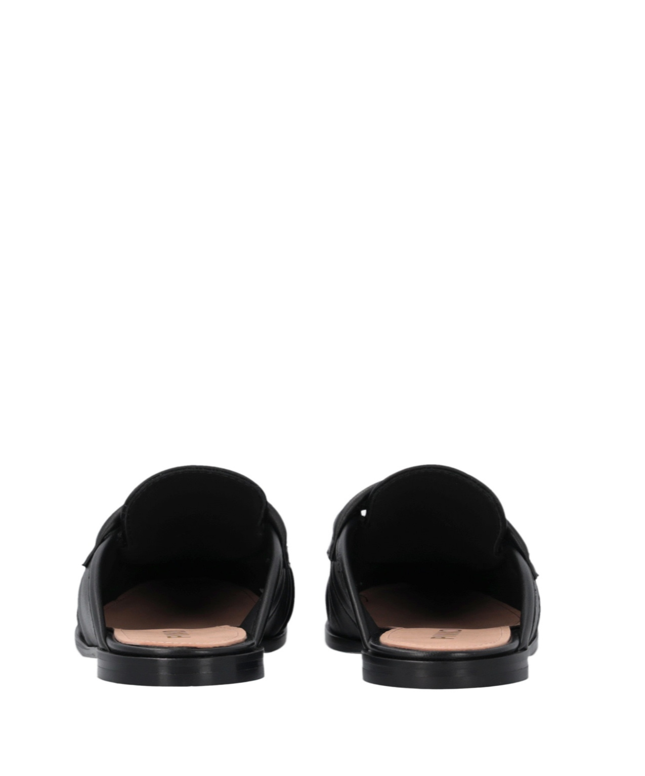 Shop Pinko Love Birds Slippers In Black