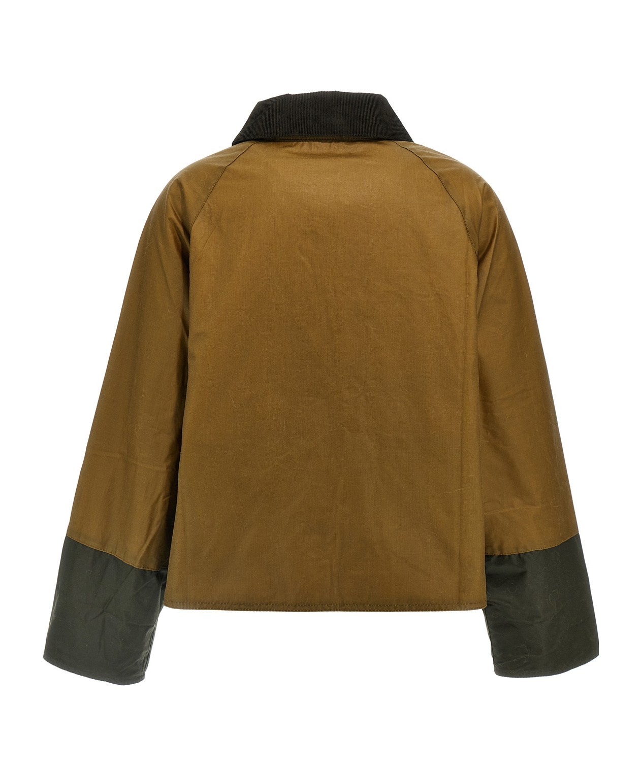 Barbour Herno Resort Down Jacket In Ultralight Nylon And Mesh In Brown