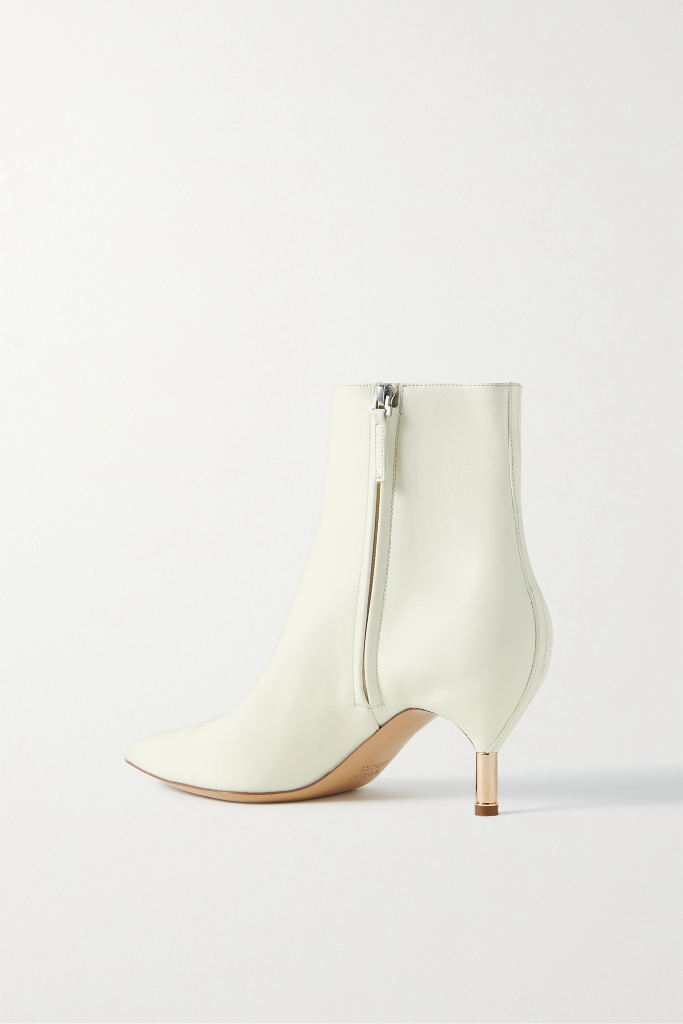 Gabriela Hearst Pointed-toe Ankle Boots In White