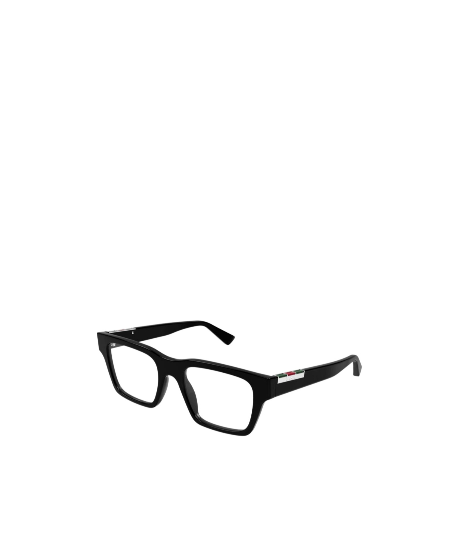 Gucci Rectangular Frame Glasses In Black