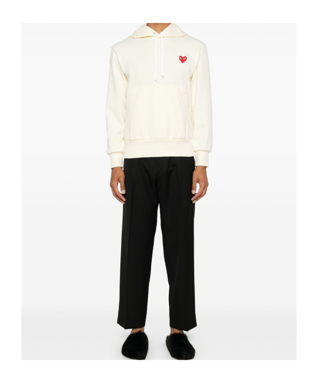 COMME DES GARÇONS HOODED SWEATER