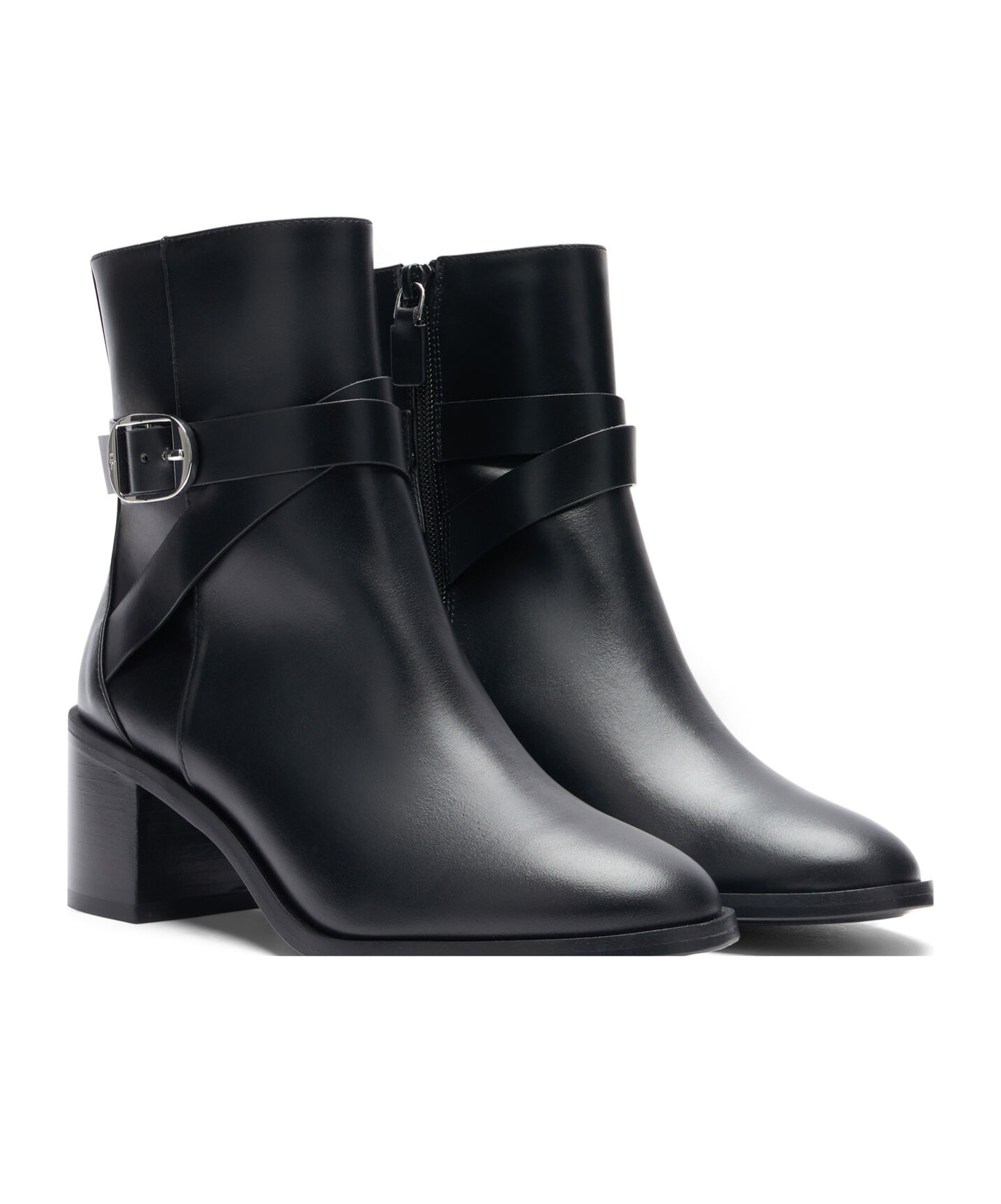 Stuart Weitzman Esme Laced Zipper Ankle Boots In Black