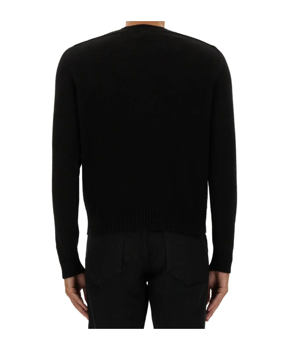 Tom Ford Alpaca Sweater Sweaters And Cardigans Black In Black