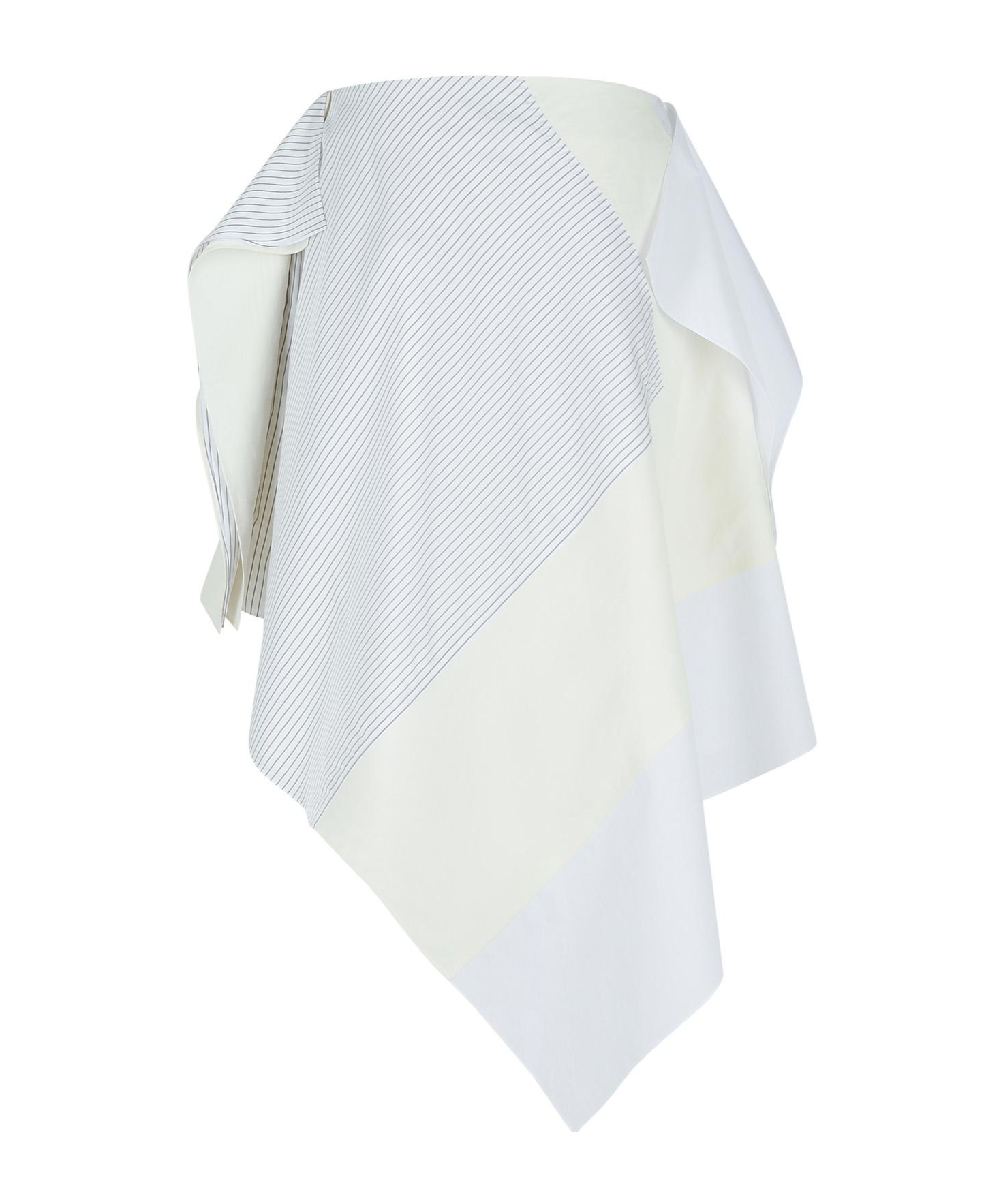 Jw Anderson Asymmetrical Skirt In White