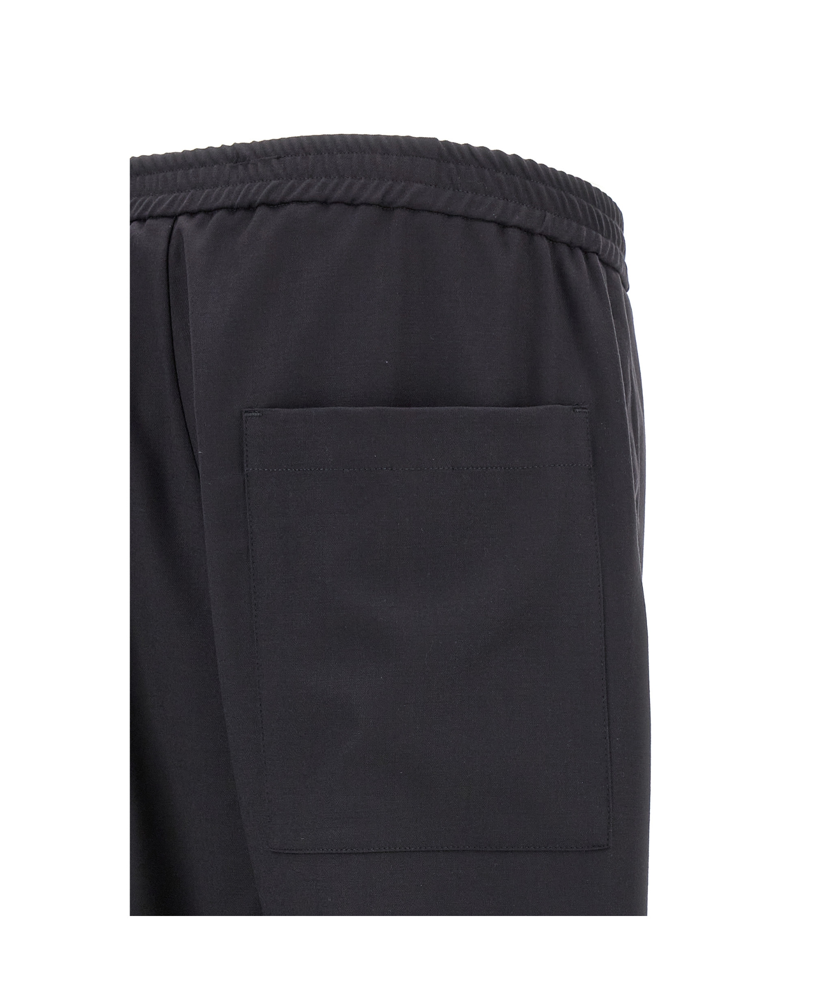 Shop Barena Venezia Bativoga Trousers In Black