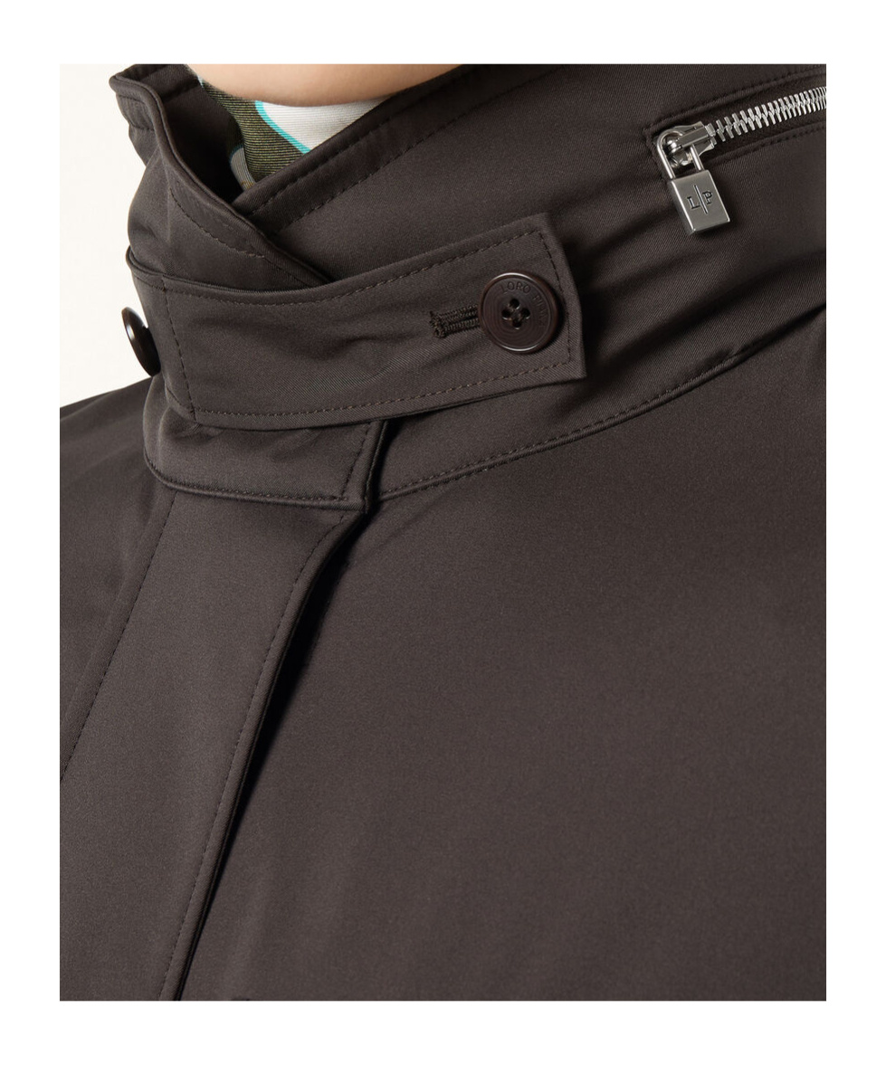 Loro Piana Traveller Mini Field Jacket In Brown