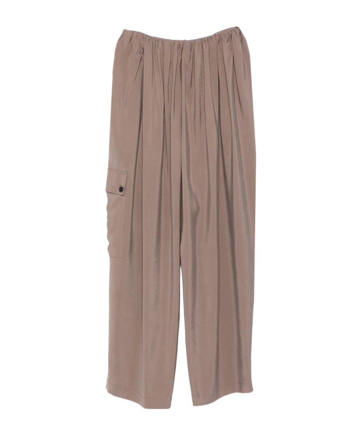 Alysi Pleated Detail Track Pants In Multi