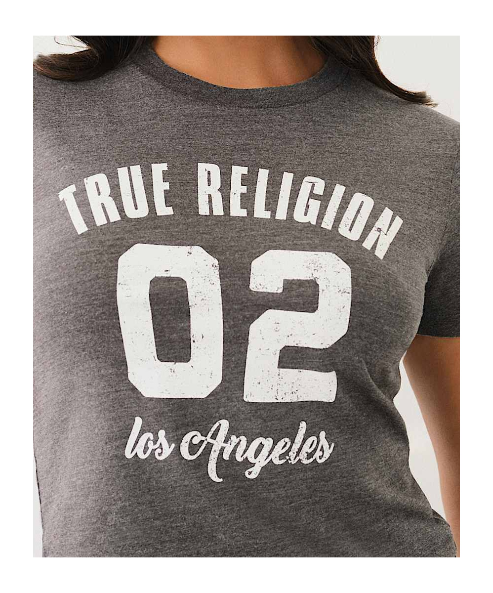 TRUE RELIGION LA BURNOUT BABY TEE 