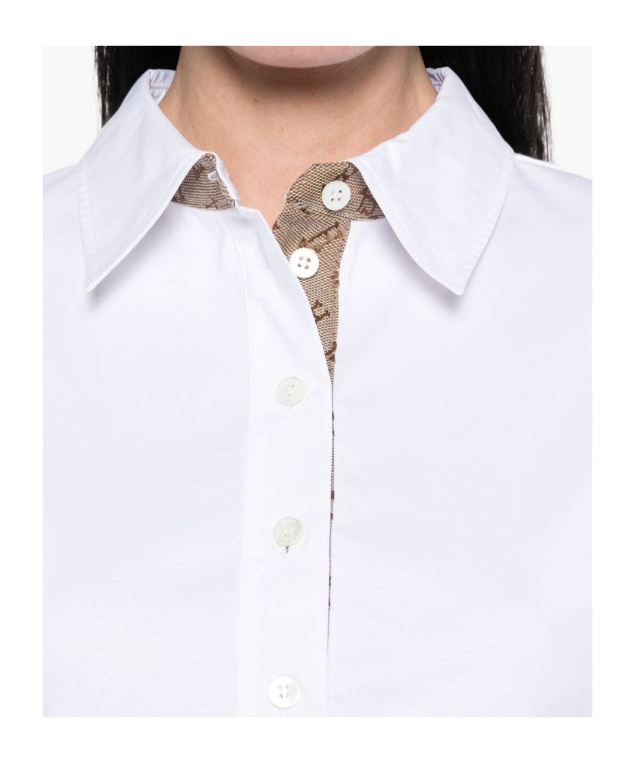 Herno White Cotton Polo Shirt With Classic Collar In White