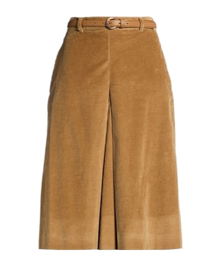 Max Mara Corduroy Shorts In Brown