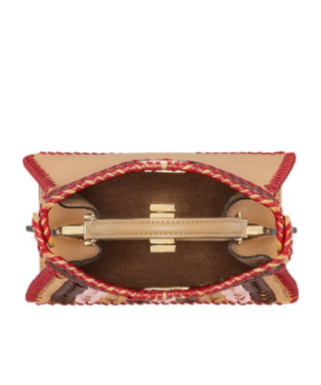 Fendi Peekaboo Iseeu Braided Tote Bag In Multicolor