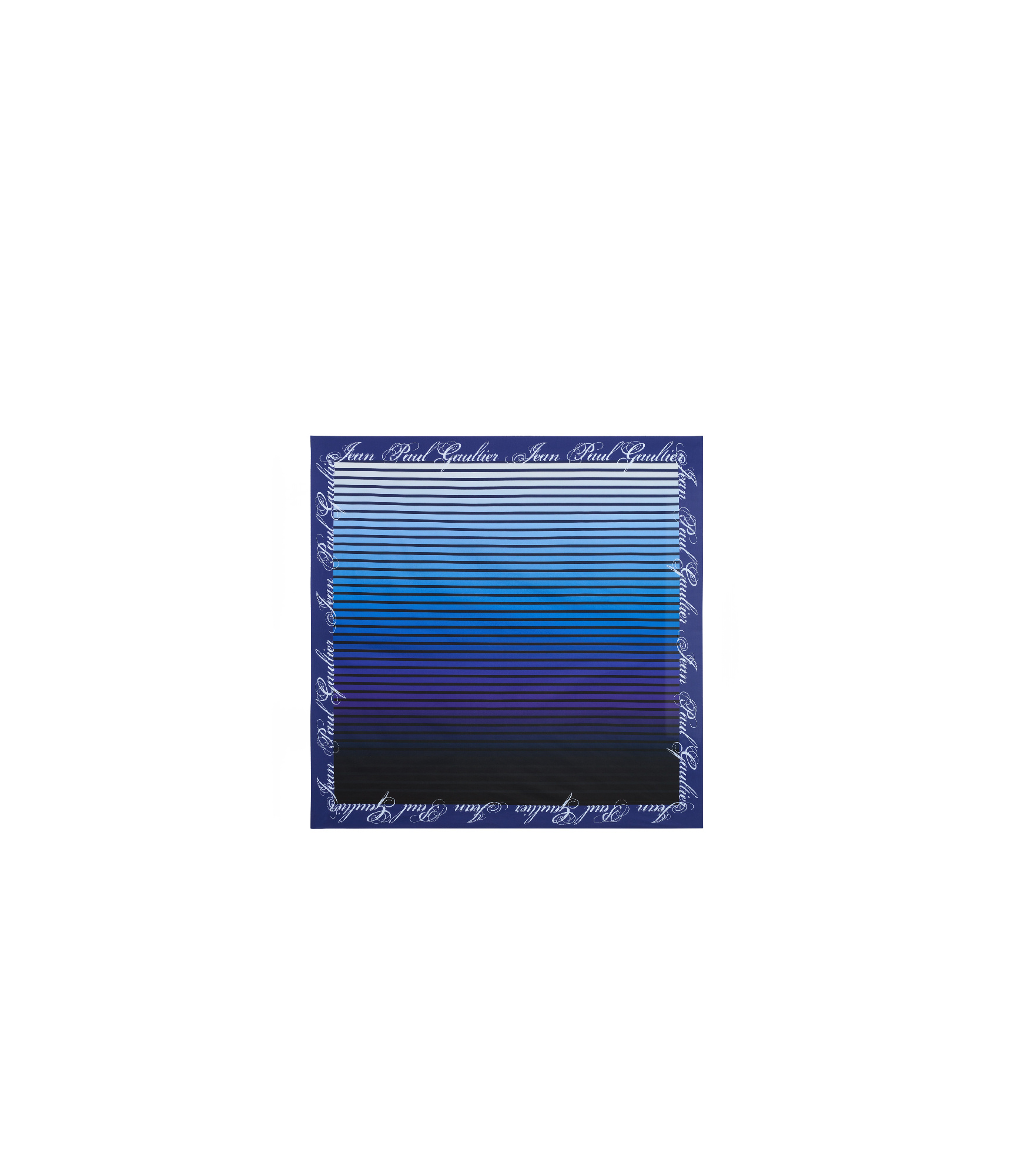 Jean Paul Gaultier Printed Cage Yarn In Blue