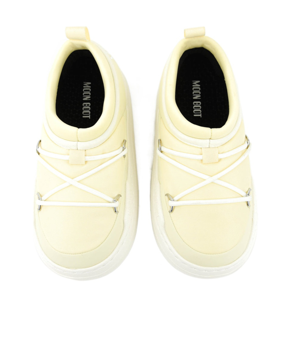 Moon Boot Park Icon Logo-print Sneakers In White