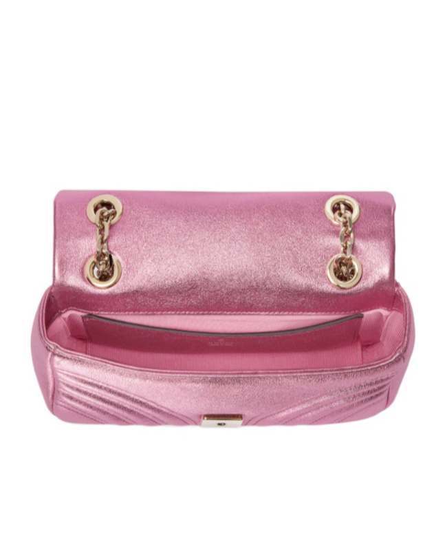 Gucci Gg Marmont Small Shoulder Bag In Pink