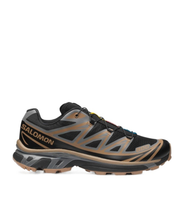 Salomon Mesh Upper Rubber Sole Sneakers Slip-on In Multi
