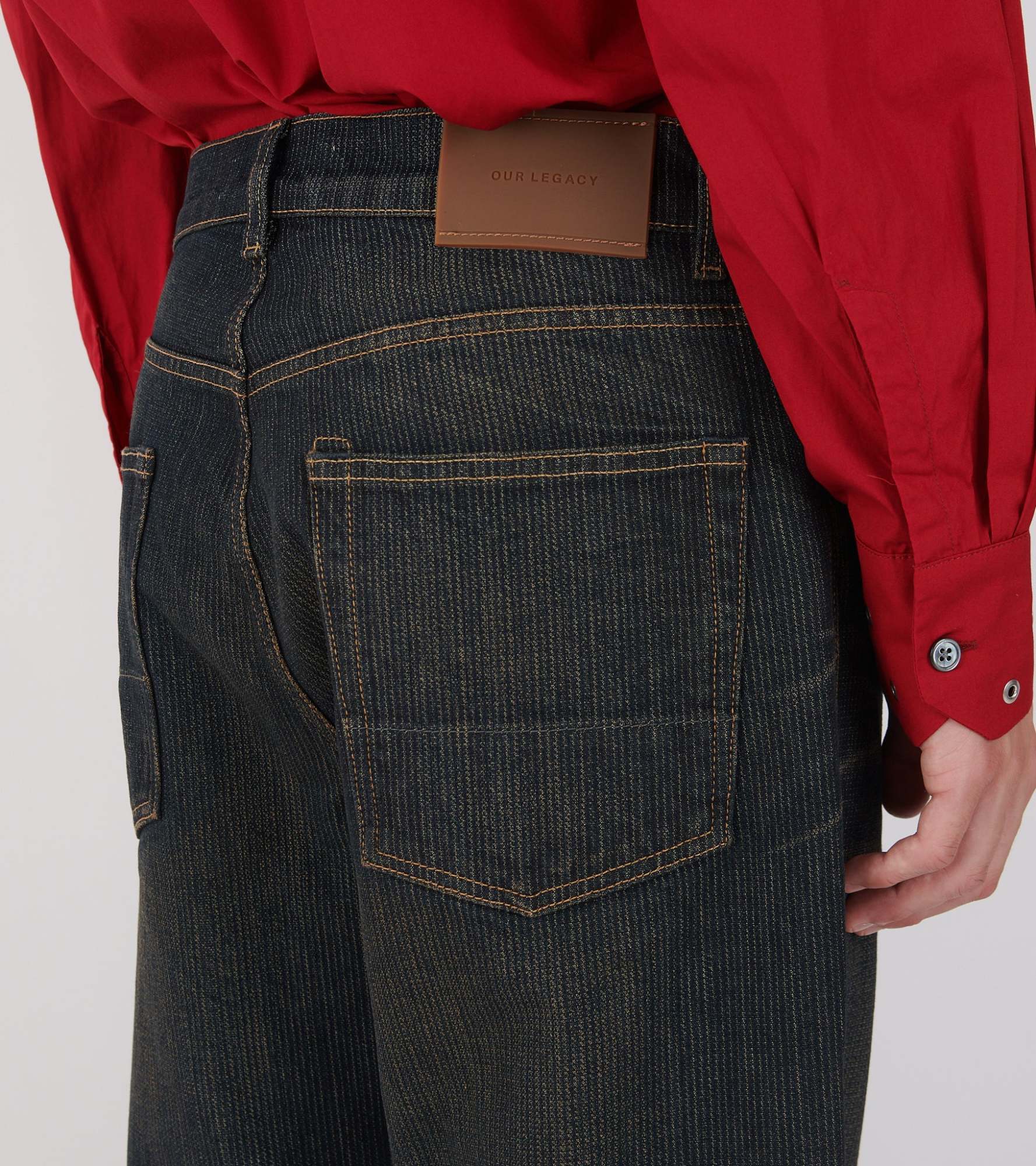 Our Legacy Belt Loop Jeans In Black