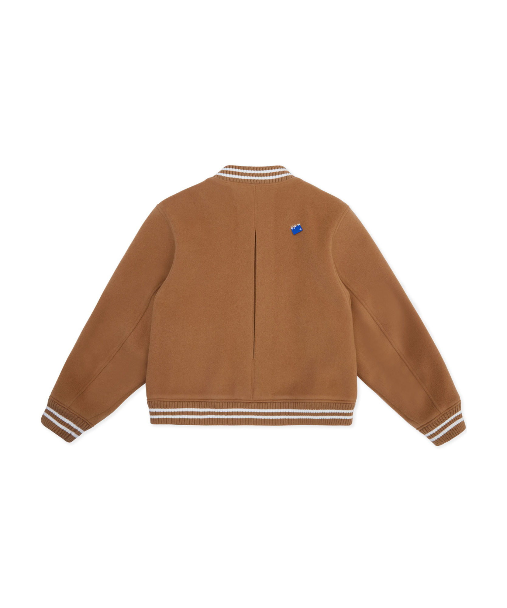 Ader Error Significant Collection Trs Tag Logo Baseball Cotton Clothing In Brown