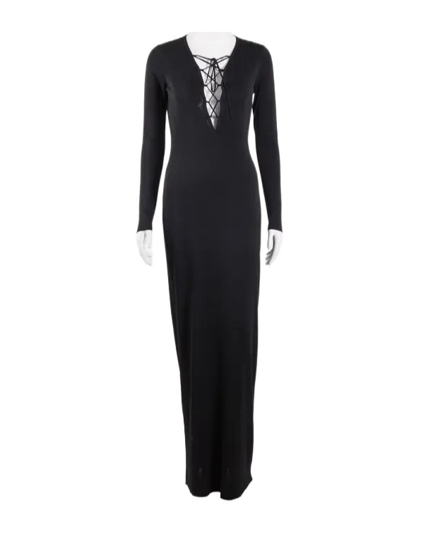 Nili Lotan Kleid Bowie Sweater Dress In Black