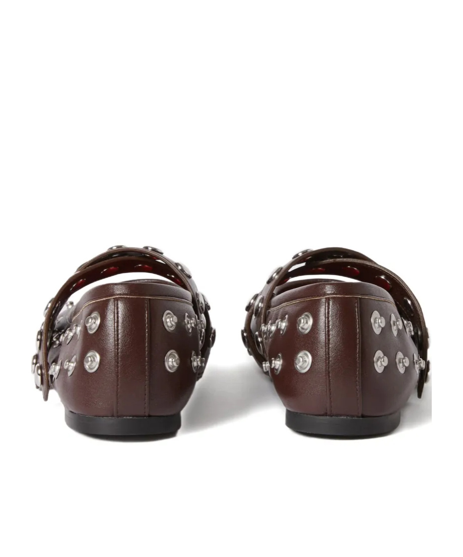 Stella Mccartney Ryder Popper-studded Ballet Flats