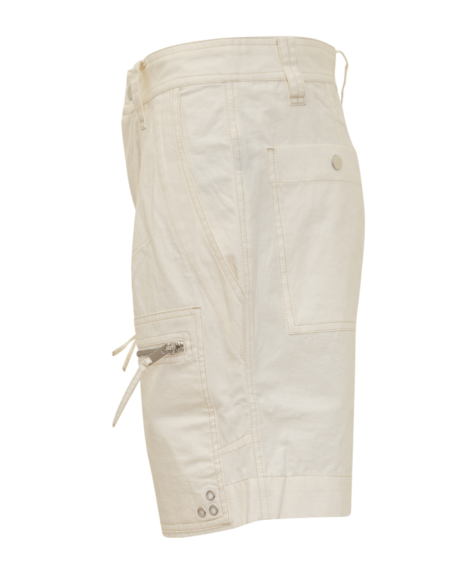 Isabel Marant Étoile Off-white Kynan Shorts In Nude