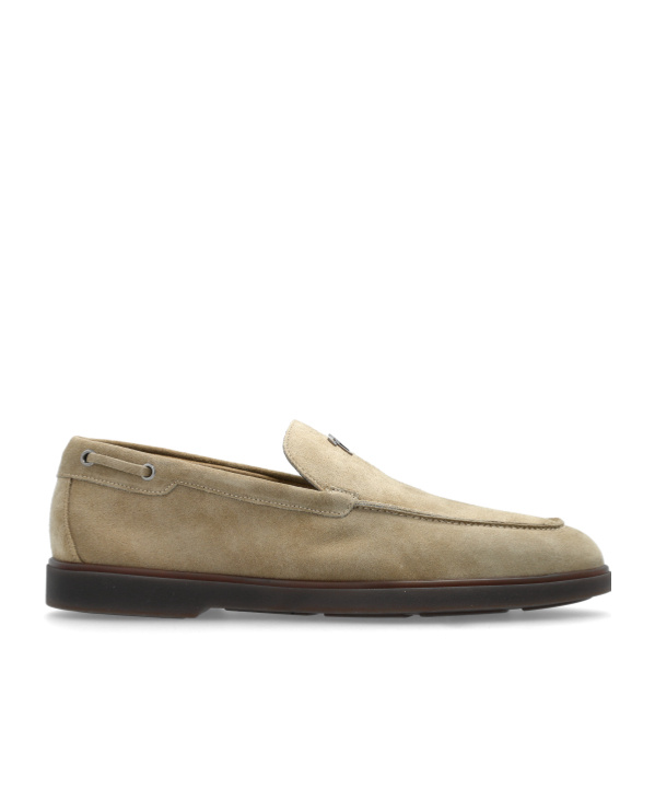 Shop Giuseppe Zanotti The Maui Moccasins In Brown