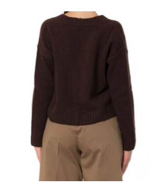 Weekend Max Mara Long-sleeved Sweater In Red