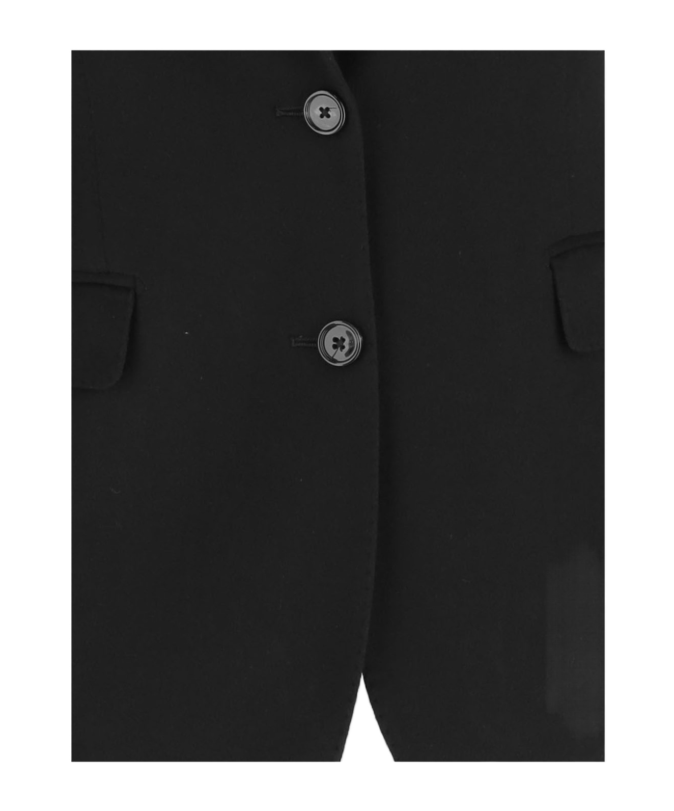 Tagliatore Single-breasted Blazer In Black