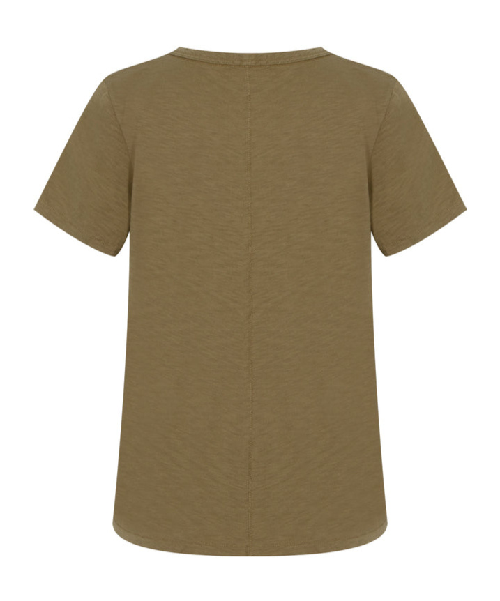 Rag & Bone Short-sleeved T-shirt In Military