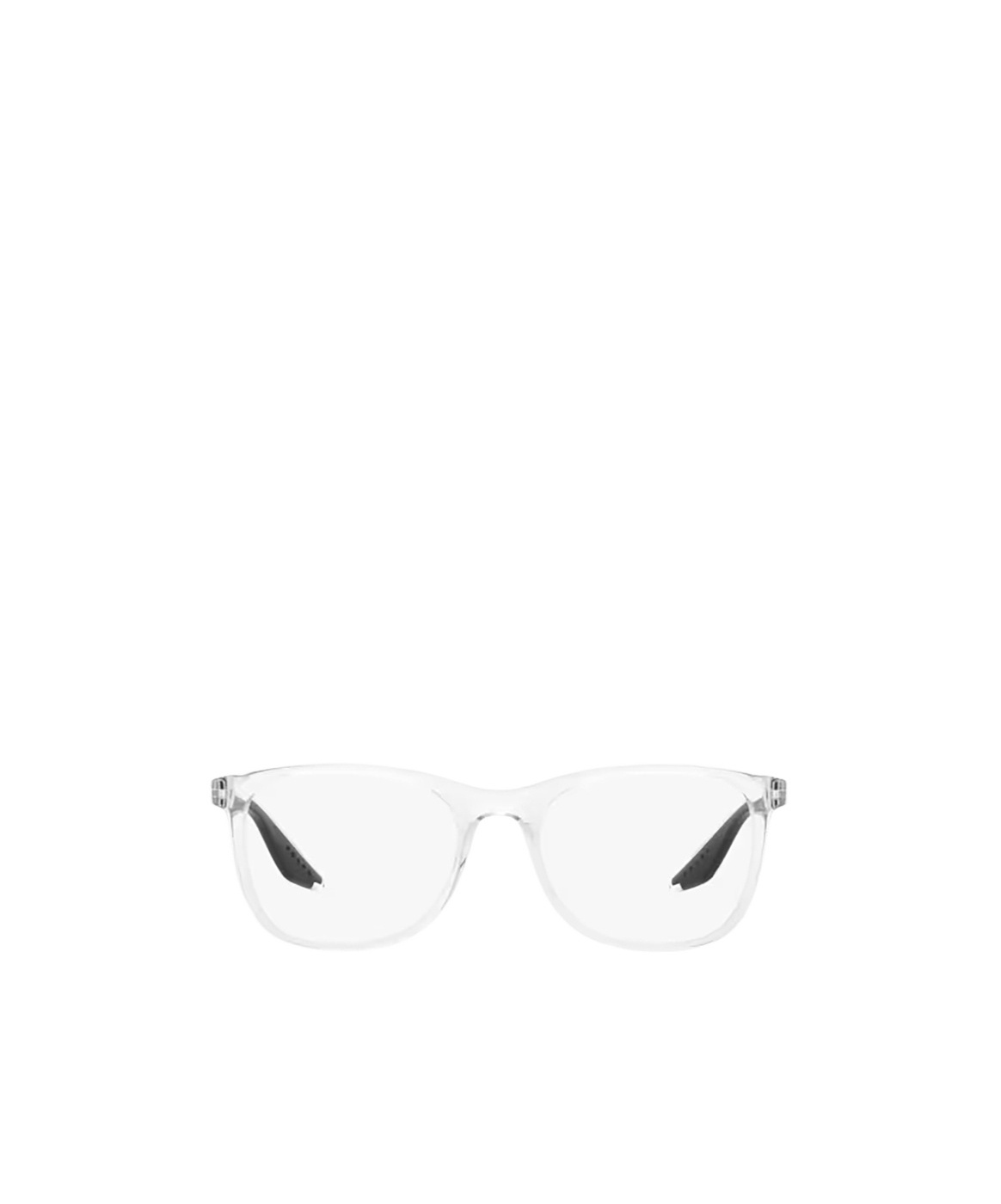Shop Prada Eyewear Square Frame Glasses In White