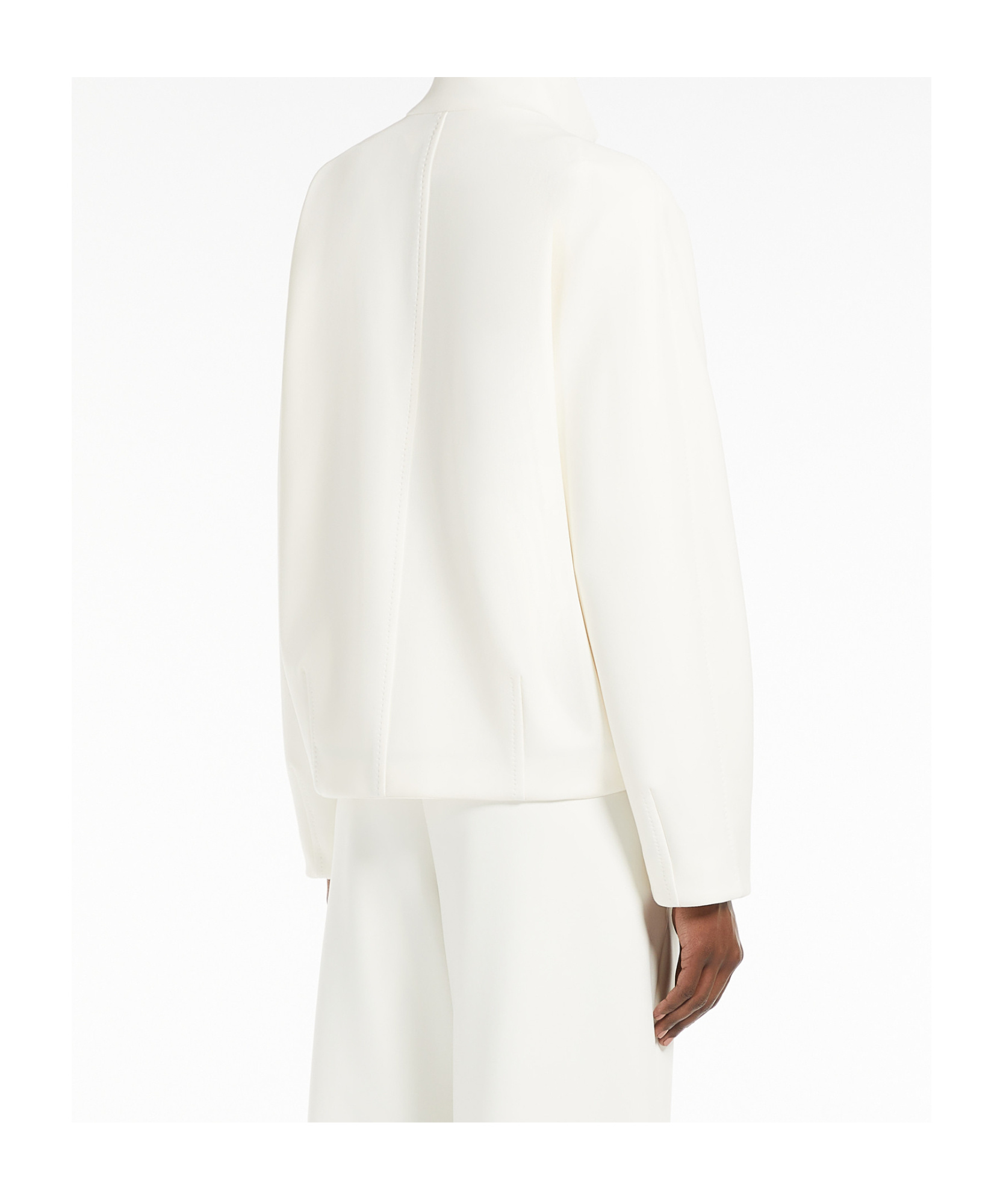 Max Mara Sweat Shirt In White