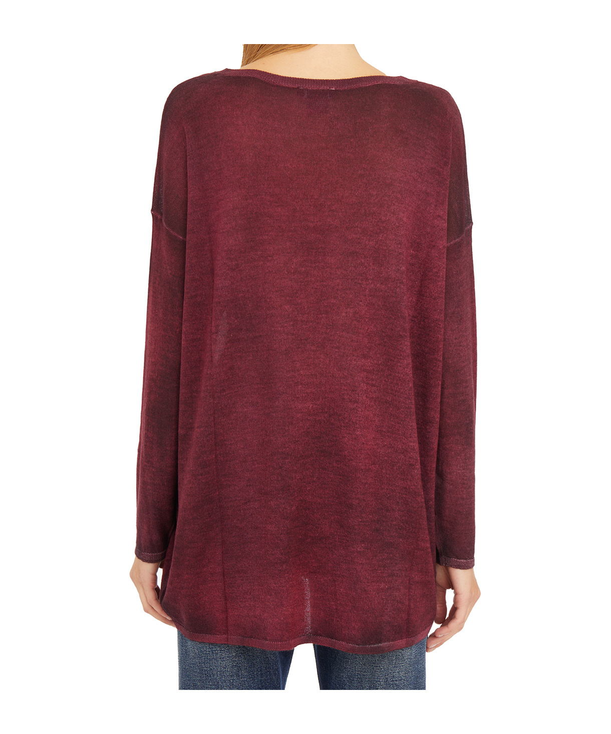Avant Toi Long-sleeved Sweater In Red