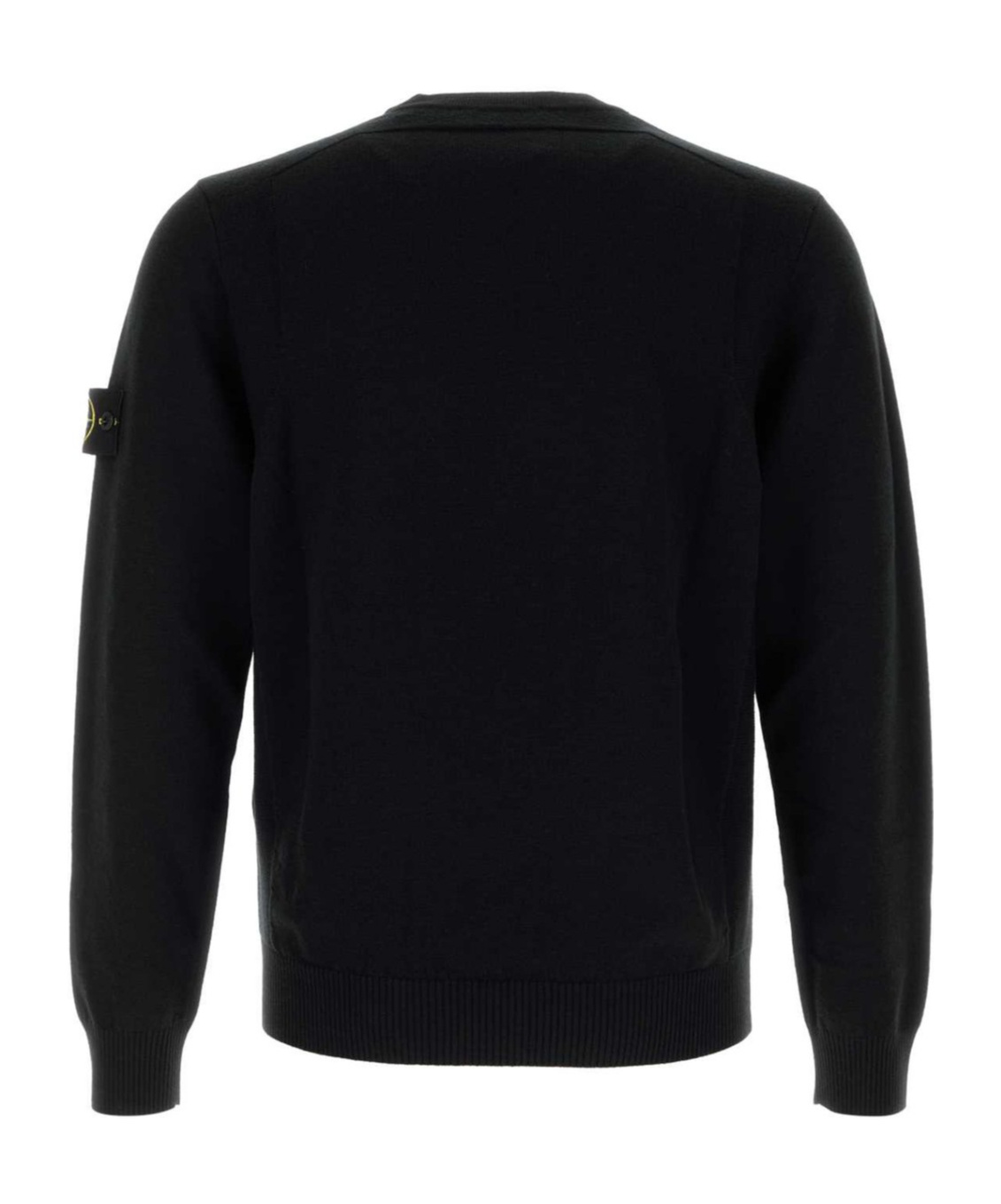 Stone Island Lightweight Wool Crew Neck Pullover In Blue
