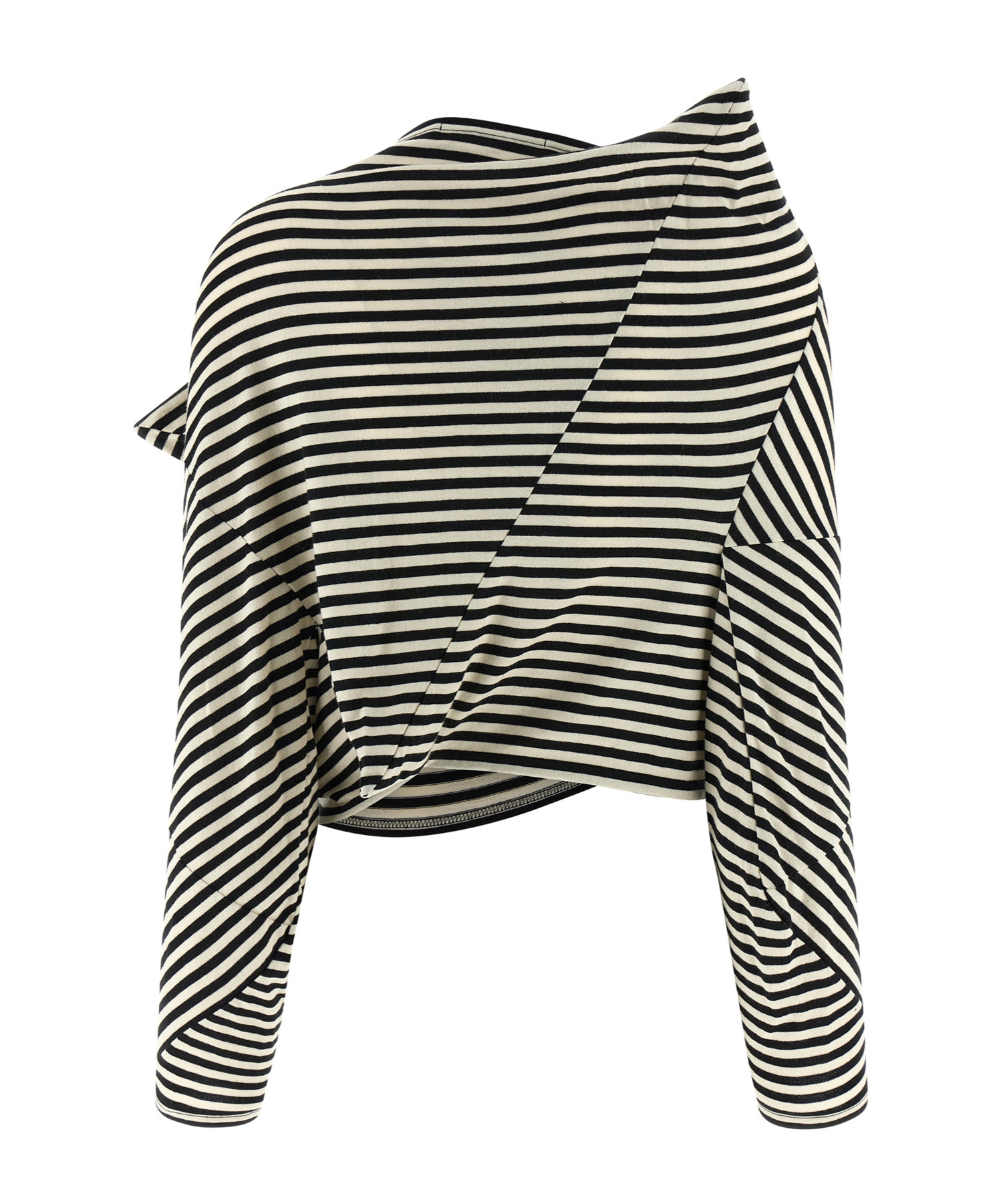 Junya Watanabe Asymmetrical Hem Sweater In Multi