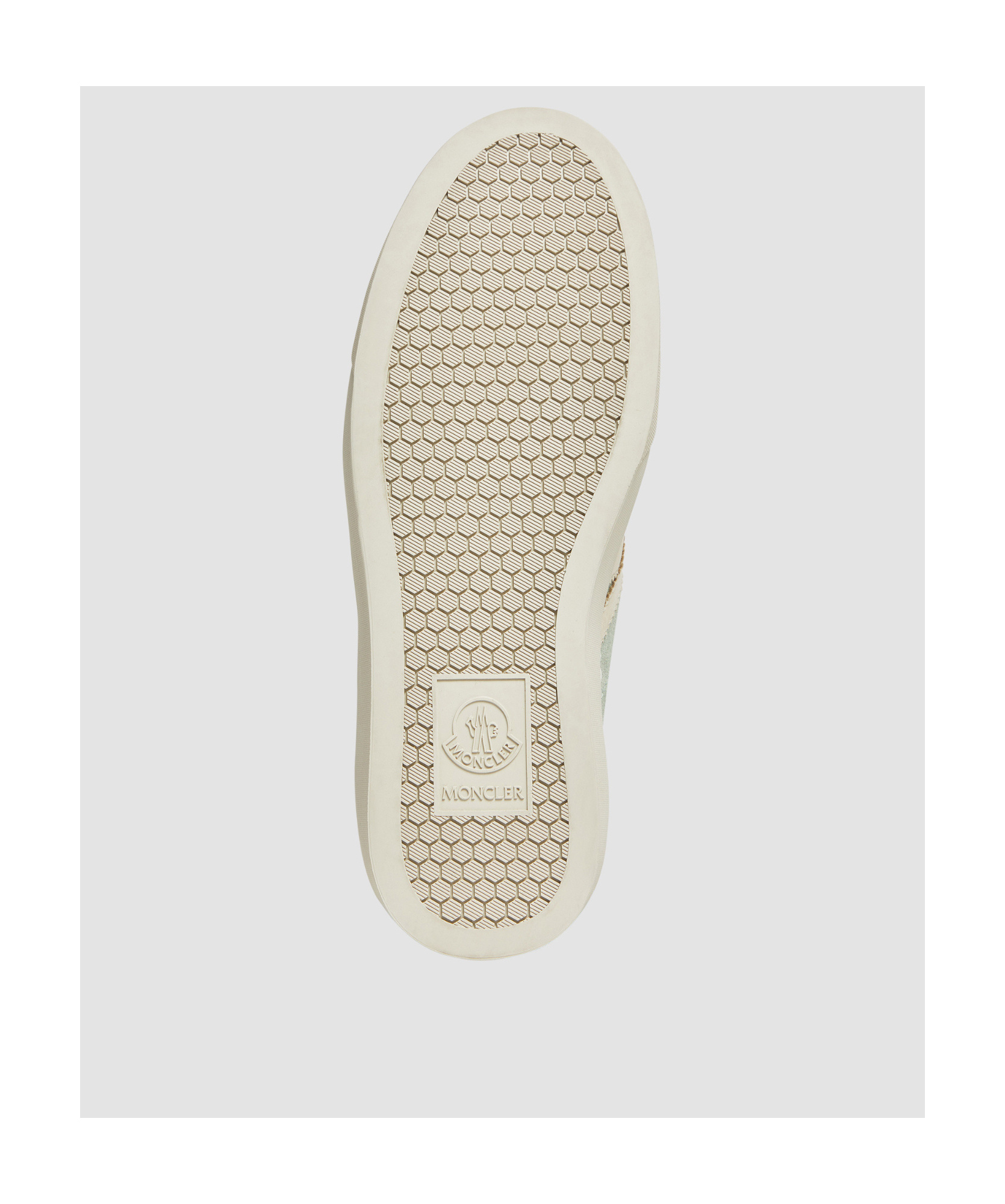 Moncler Sneakers Monaco2 En Daim Et Nubuck In Green