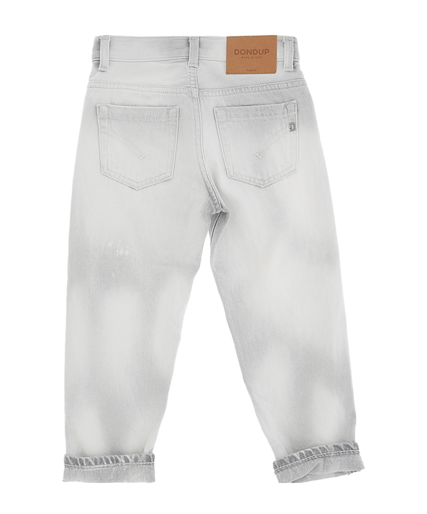 Dondup Belt-loop Jeans In White