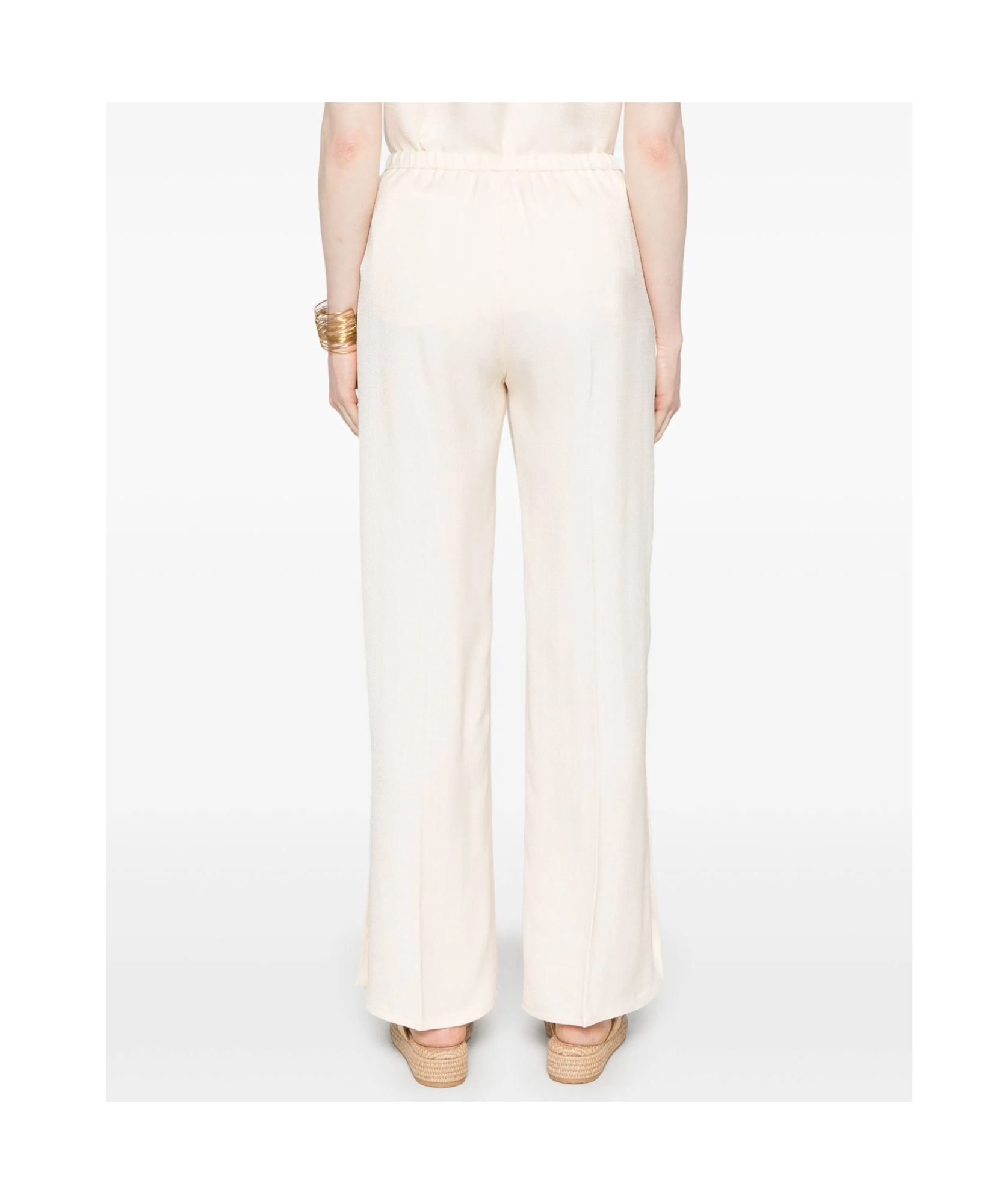 Shop Forte Forte Slubbed Trousers